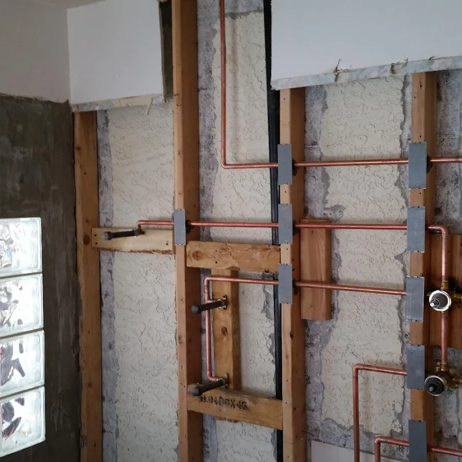 Copper pipe installation for Repiping in Edgewood